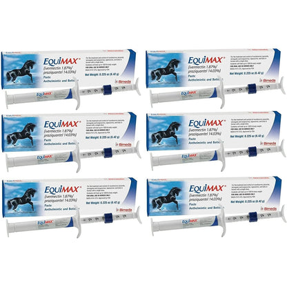 Equimax Horse Wormer Tapes and All Major Parasites 6 Tubes