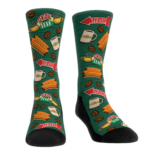 Friends - Central Perk All-Over (Green)
