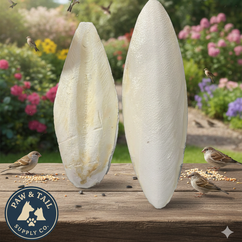 Cuttlebone Calcium Combo Pack 10” Kalsium Alami untuk Burung & Reptil