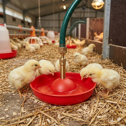 Little Giant Automatic Baby Chick Waterer Fount Use for Baby Chicks & Poultry