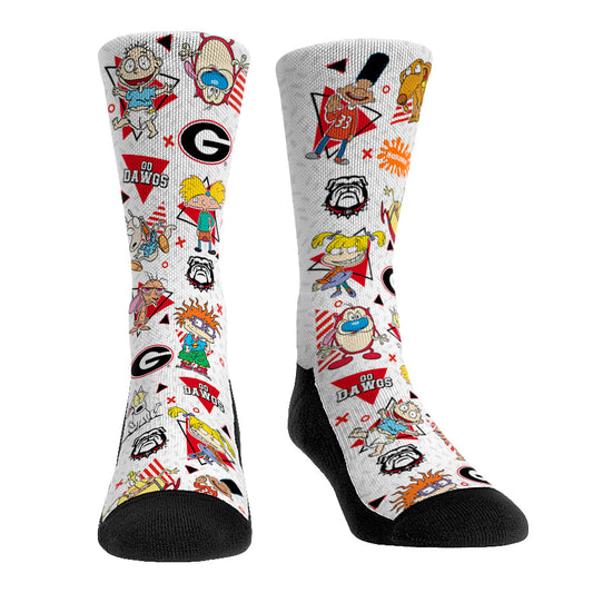 Georgia Bulldogs - 90's Nickelodeon Characters All-Over
