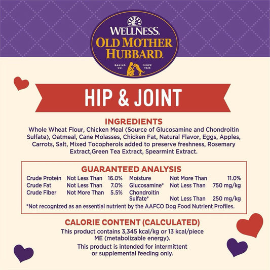 Old Mother Hubbard Hip & Joint Crunch Dog Treats (20oz)