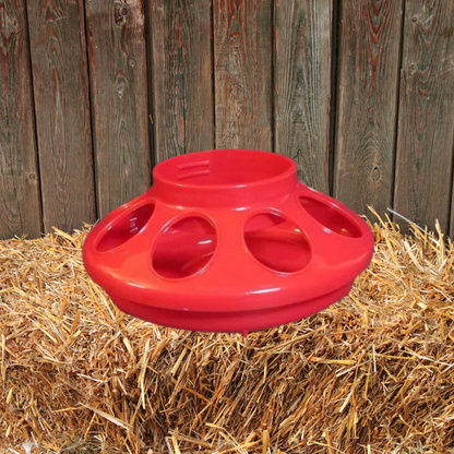 Little Giant Poultry Chicken Plastic Feeder Combo Set