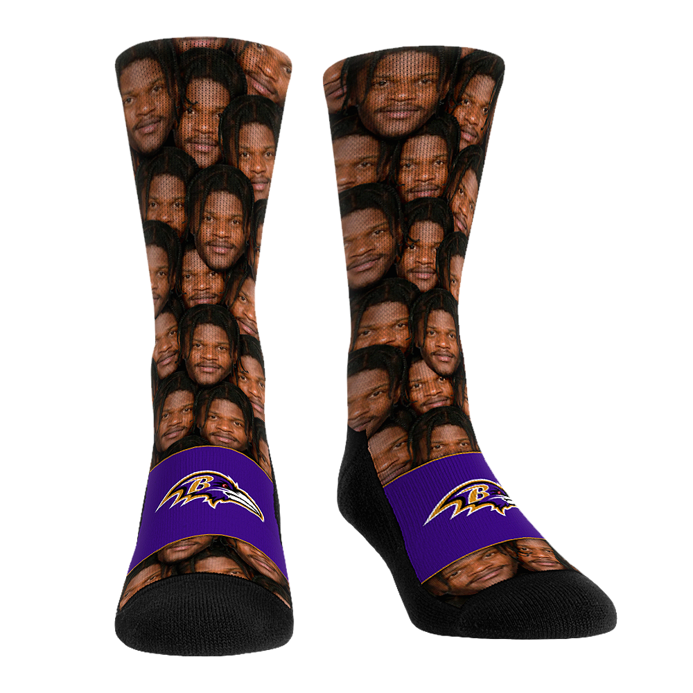 Lamar Jackson - Baltimore Ravens - Face Repeat