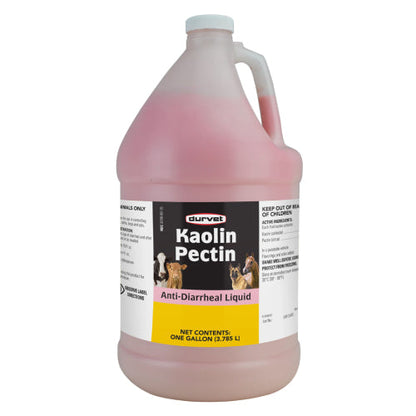 Durvet Kaolin Pectin Anti-Diarrheal Horse Cattle Dog & Cat Digestive 1 Gallon