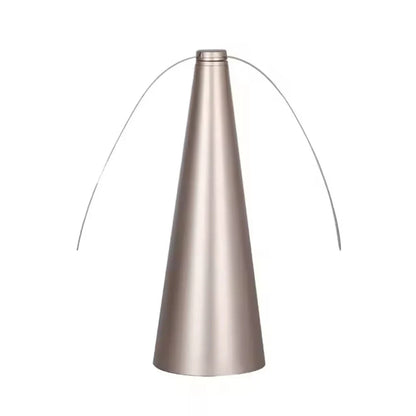 1PC Indoor and outdoor household automatic fly trap, battery fly fan, multifunctional fly repellent