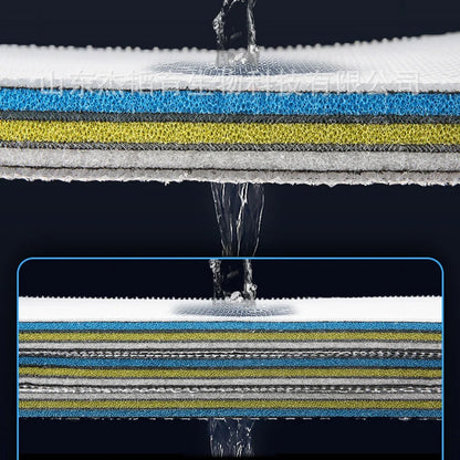 Cuttable Aquarium Filter Media Pad Filter Sponge Pad for Fish Tanks High Density Multi-Layer Filter Floss
