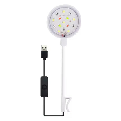 1PC Small Fish Tank Led Light Aquatic Grass Lighting Mini Fill Light Waterproof Aquarium Landscaping Accessories