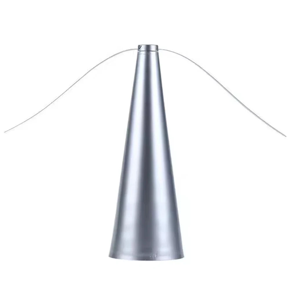 1PC Indoor and outdoor household automatic fly trap, battery fly fan, multifunctional fly repellent