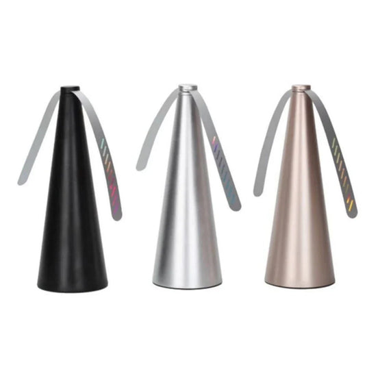 1PC Indoor and outdoor household automatic fly trap, battery fly fan, multifunctional fly repellent