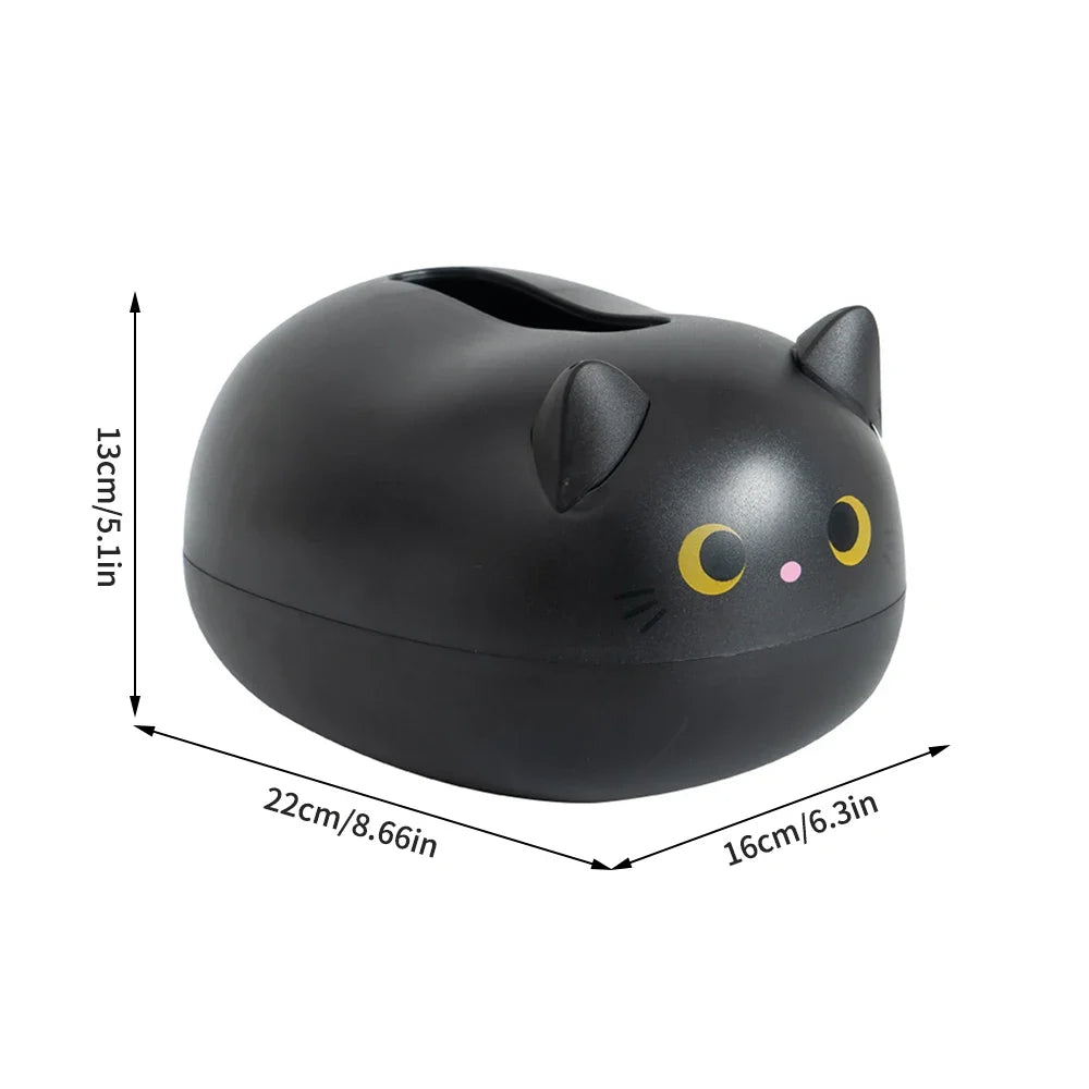 1PC Creative Cartoon Cute Simple Multi-Functional Storage Ornaments Tissue Box Pumping Paper Box Home Dining Room Coffee Table
