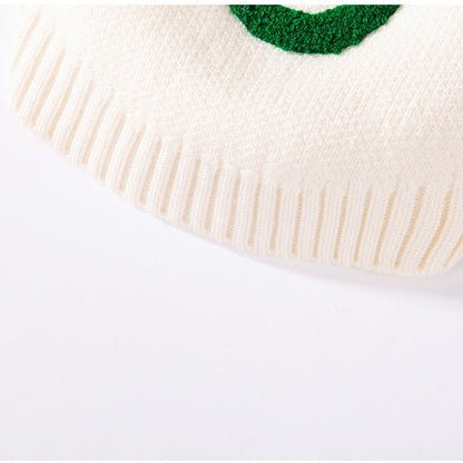 Small Dog Sweaters Knitted Pet Warm Colorful Letter Embroidery Dog Sweatshirt Winter Clothes Kitten Puppy Sweater Doggy Apparel Costumes