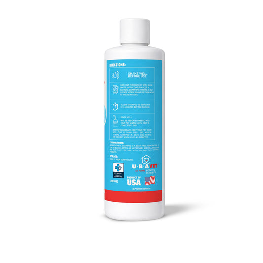 UBAVET Aloe & Oatmeal Conditioner untuk Anjing & Kucing – Formula Pelembap Menenangkan untuk Kulit Sensitif (16.9 fl oz / 500ml)