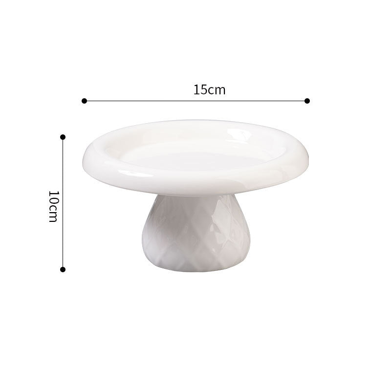 Ceramic Large-diameter Cat Bowl With Neck Protection, Not Easy To Tip Over, Cute Dog Bowl, Cat Canned Food Bowl, Snack Plate, Pet Bowl
