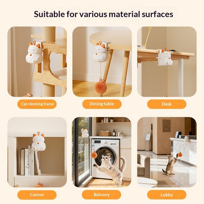 Elevating Smart Pet Cat Self-Entertainment Toy Ball