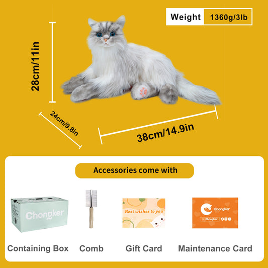 Tracy Berbobot 1,36 kg – Mainan Kucing Penenang Plush yang Nyaman