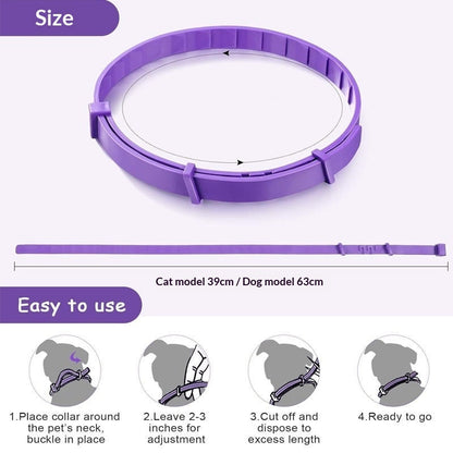 Pheromone Town Pet Calming Collar, Adjustable For Cats Of All Sizes