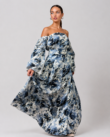 Show Skirt - Sapphire Bloom