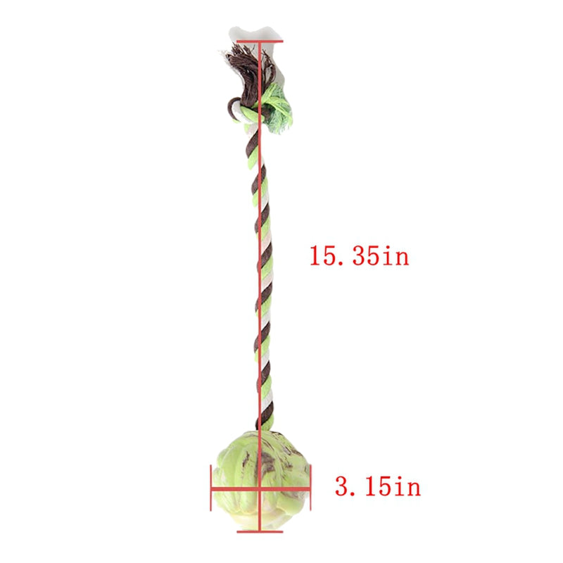 Ball Knot Dog Toys, Interactive Puppy Toys For Tug-of-war, Eco-friendly Cotton Rope Toys, Medium And Small-sized Dog Breeds, Not Suitable For Dogs With Strong Aggressive Chewing