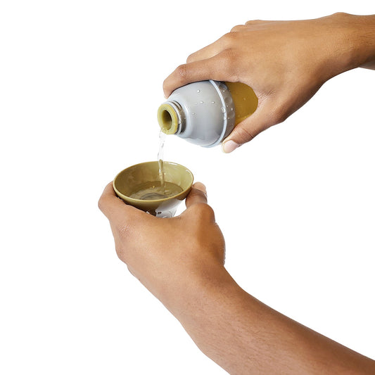 Botol Minum Anjing Silikon untuk Bepergian – Anti Bocor, Portabel & Dapat Dilipat – Hijau/470ml