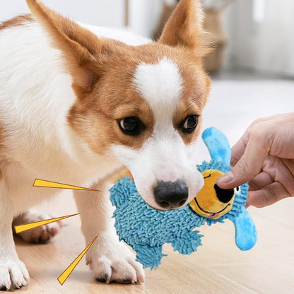 Squeaky Toys For Dogs Plush Puppy Squeaky Toys For Small Dogs Soft Doll Puppy Accessories For Medium Large Breed Teething