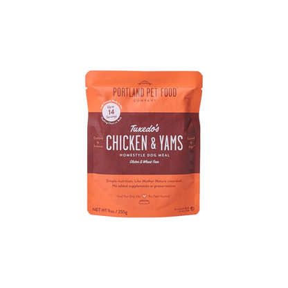 Portland Pet Food Company Tuxedo's Chicken & Yams Homestyle Meal