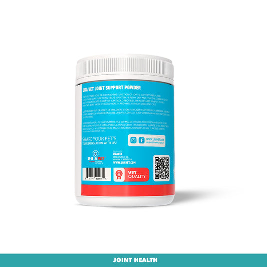 UBAVET Joint Gold Support Powder untuk Anjing & Kucing – 8,8 ons / 250 g