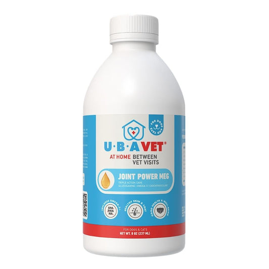 UBAVET Joint Power MEG Cairan Pendukung Sendi Maksimal untuk Anjing & Kucing